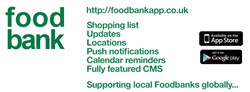 Foodbank App header